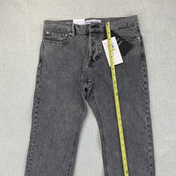 Calvin Klein Mens Jeans Slim-Straight Fit Stretch Jeans Size 30*30 - Picture 11 of 13